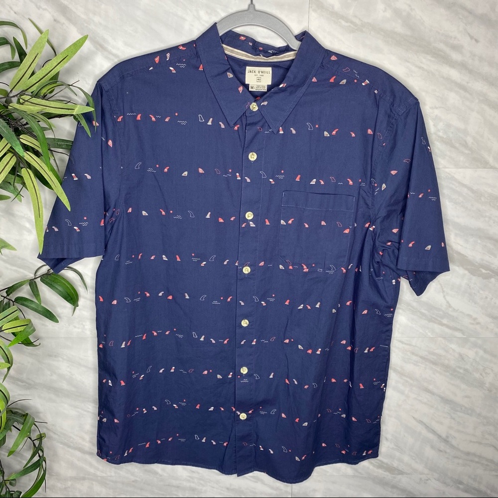 Jack O’Neill “Fins” Button Up Shirt Medium